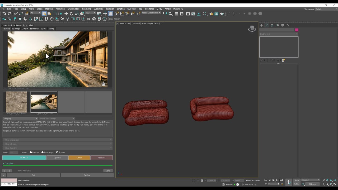 Review Plugin AI Dành cho 3DS Max - AH3 Hub 1.8