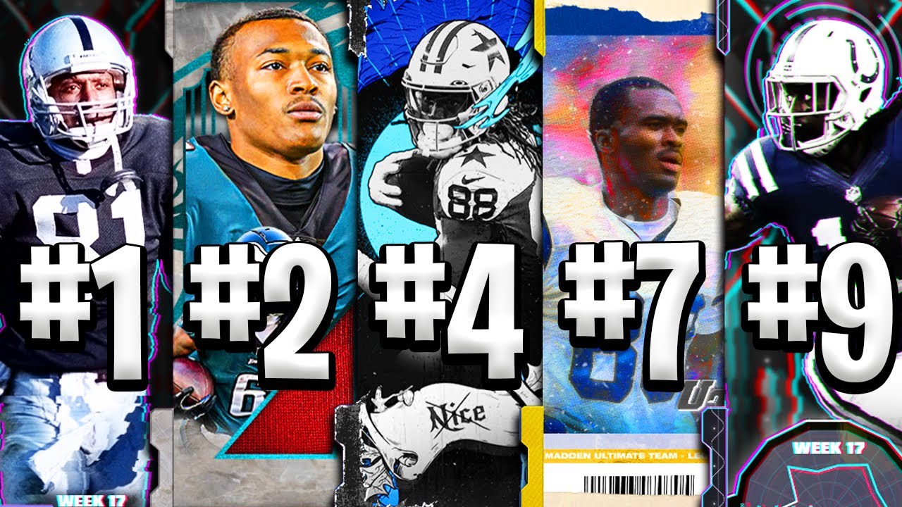 Ranking the Top 10 Wide Receivers in Madden 23