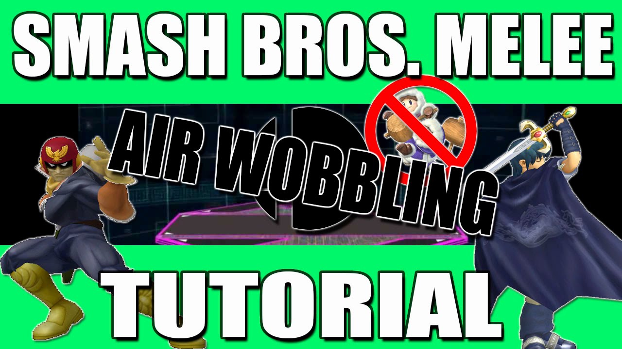 Melee Tutorial | Falcon Combos - Air Wobbling Marth