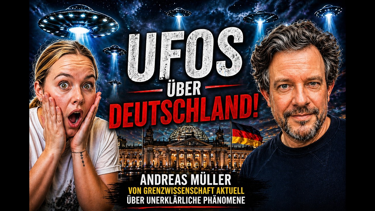 UFOS &uuml;ber Deutschland! Andreas M&uuml;ller von GRENZWISSENSCHAFT AKTUELL &uuml;ber unerkl&auml;rliche Ph&auml;nomene