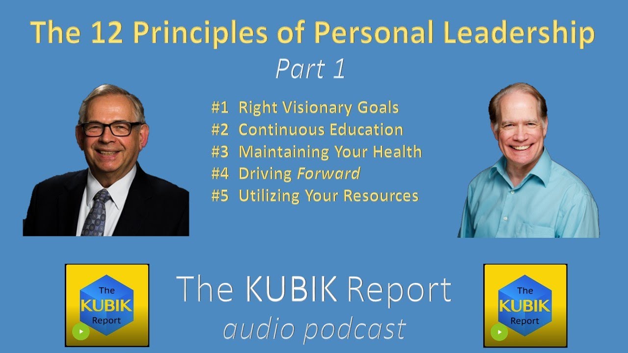 The 12 Principles of Personal Leadership - Part 1 (audio podcast)