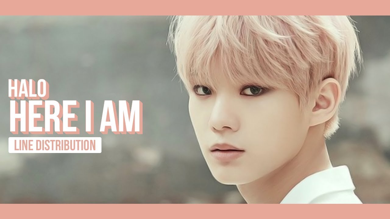 HALO - Here I Am Line Distribution (Color Coded) | 헤일로 - 여기여기