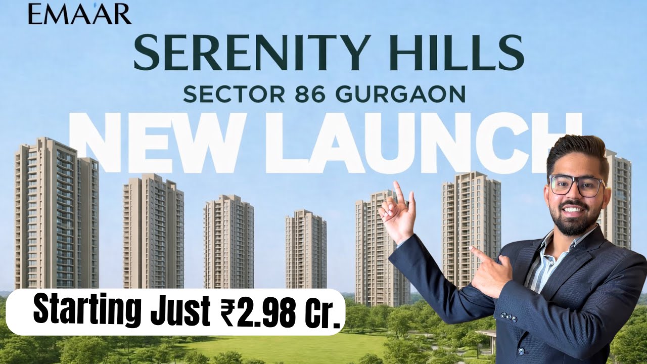 Emaar Serenity Hills | Sector 86 | Price starting from ₹2.98Cr | Call for Best Deal 9891-388-399