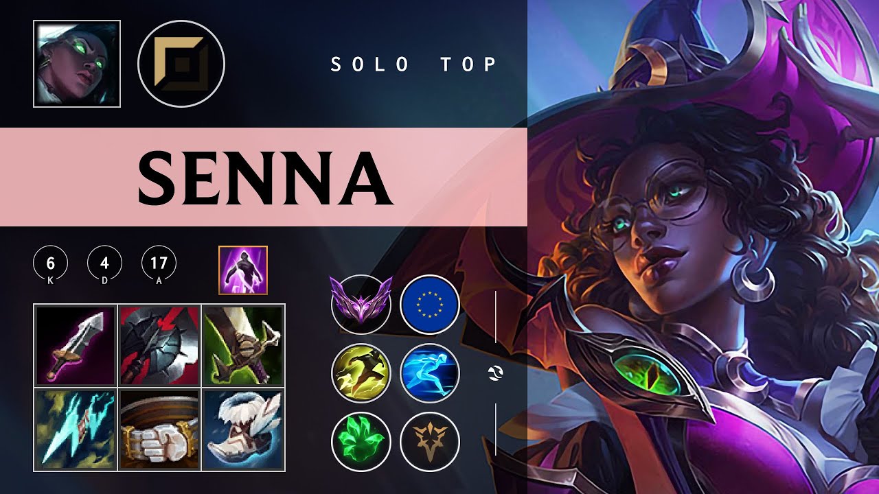 Senna Top vs Olaf - EUW Master Patch 26.02