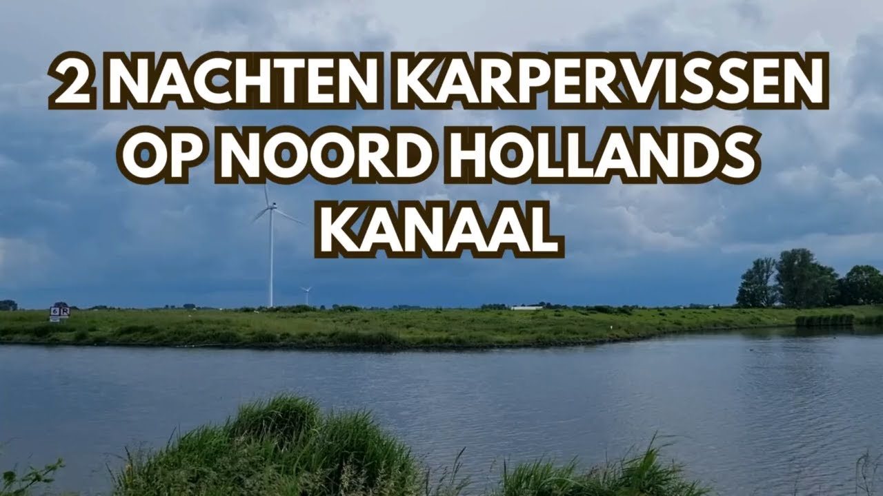 Karpervissen op Noord Hollands kanaal