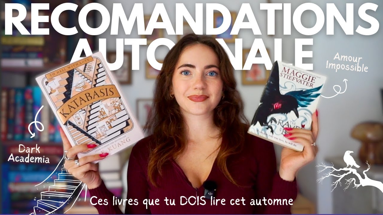 10 livres à découvrir cet automne 🍂🍁 Recommandations automnale