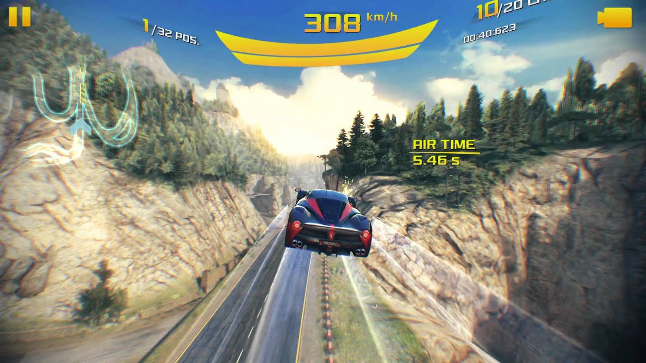 Asphalt 8: Ferrari LaFerrari (Wall Ascent) 32 Racers + 20 Laps