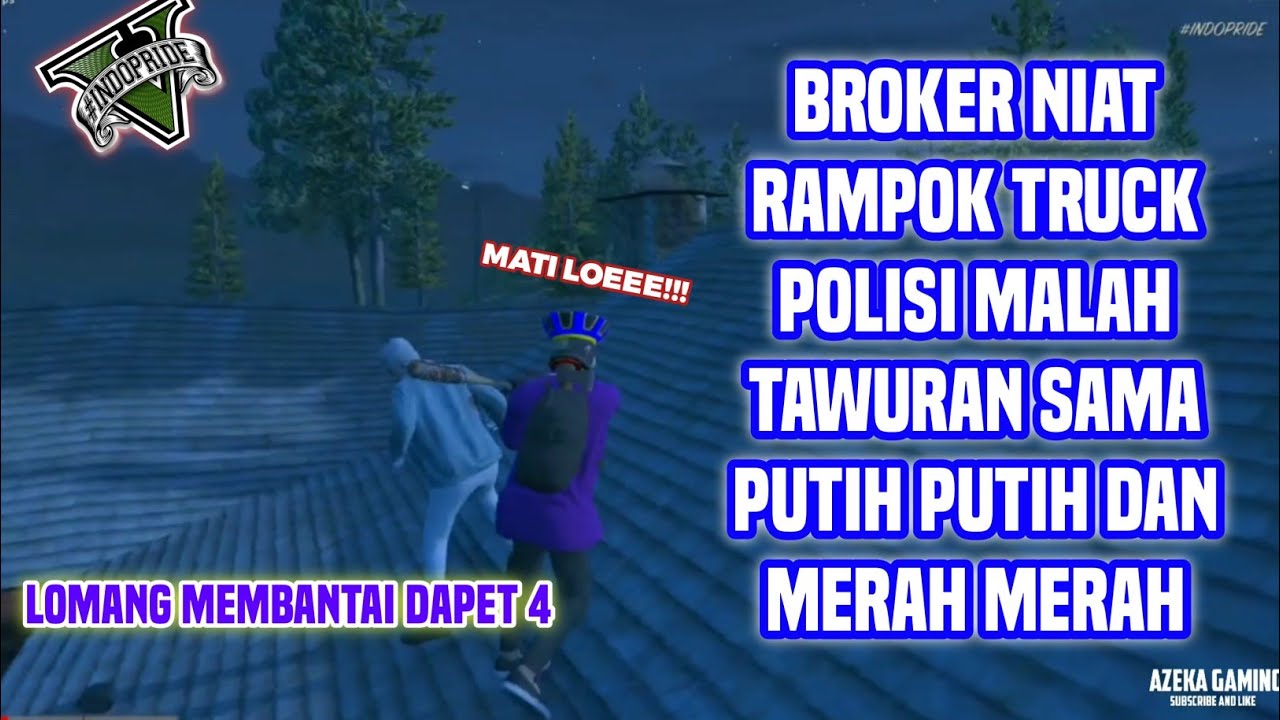INDOPRIDE • Niat Rampok Truck Polisi Malah Clash Sama Putih