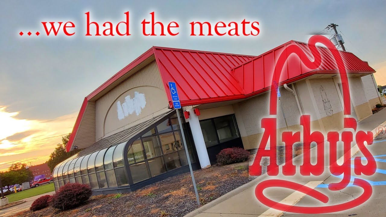 ABANDONED ARBY'S with AWESOME SOLARIUM & LABEL SCAR ! Alliance Ohio