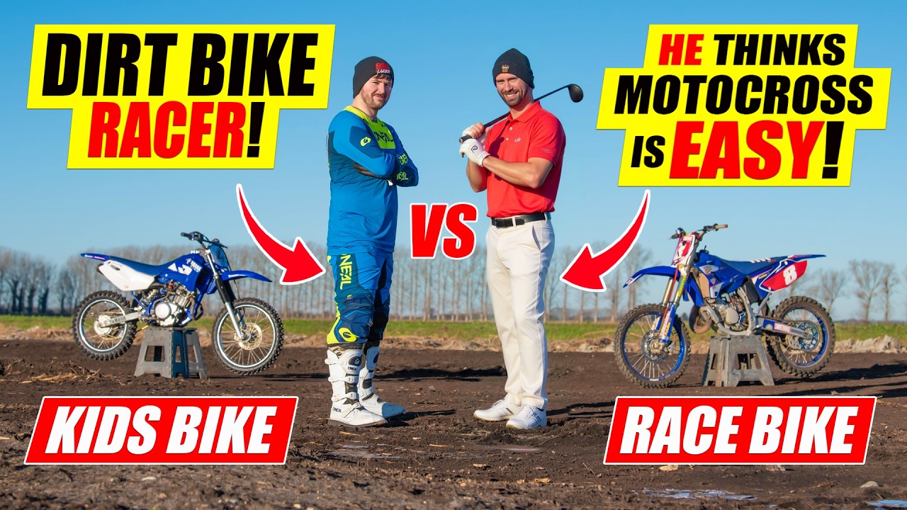 Expert on Kids Bike vs Rookie on Race Bike!