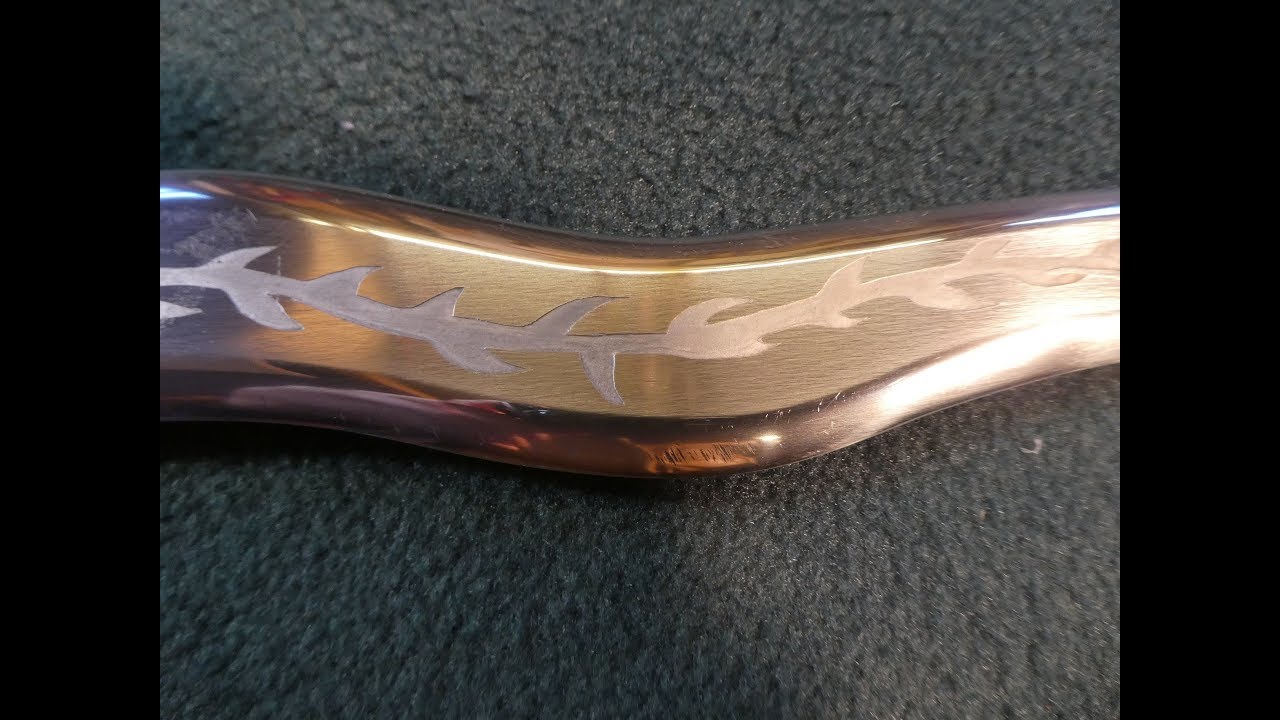 Etching a Steel Sword the Easy Way