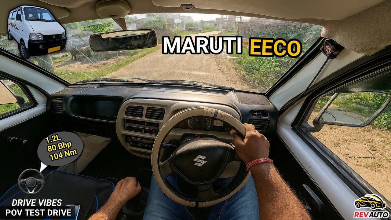 Eeco | MARUTI SUZUKI EECO AC | 1.2L 80BHP 104Nm | POV Drive #2 | EECO/4K| REVAUTO #maruti#eeco#2025 