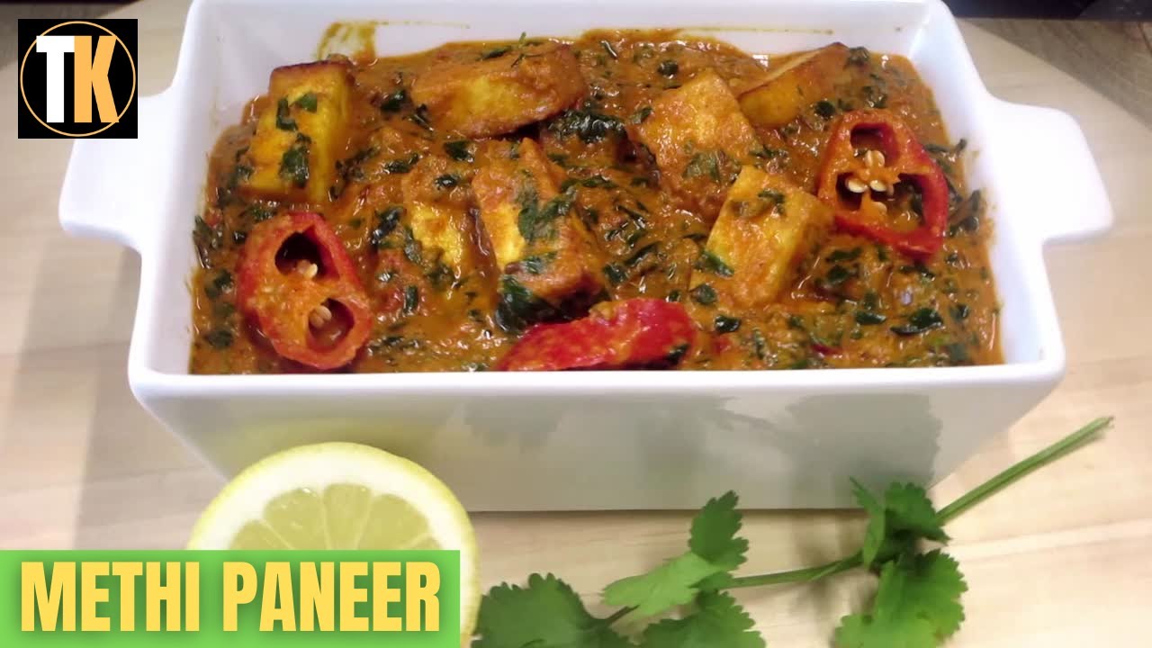 How to make Methi Paneer (Fenugreek & Indian cottage cheese) | Spicy Chatpata Paneer Methi Masala