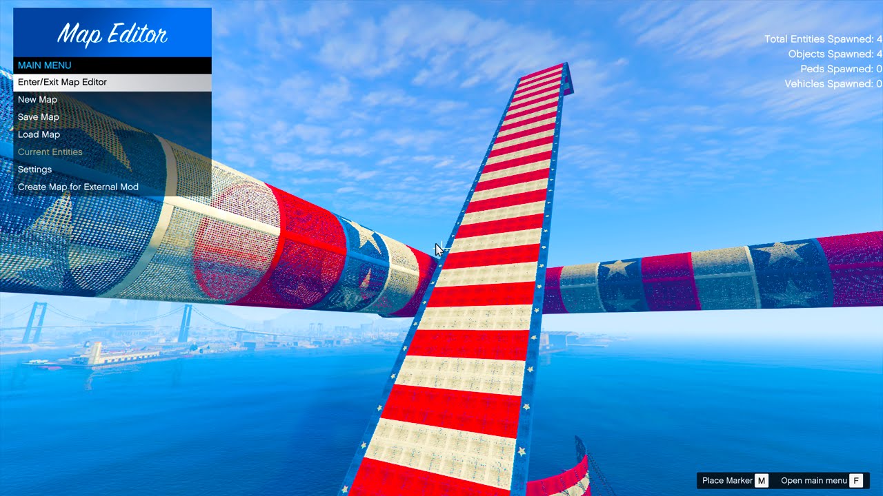 GTA 5 STUNT CREATOR GAMEPLAY! CREATING CUNNING STUNTS RACES SHOWCASE (GTA 5 DLC UPDATE)