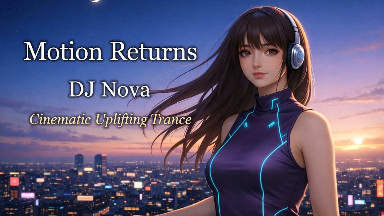 DJ Nova – Motion Returns | Cinematic Uplifting Trance Instrumental (Night Drive Music)