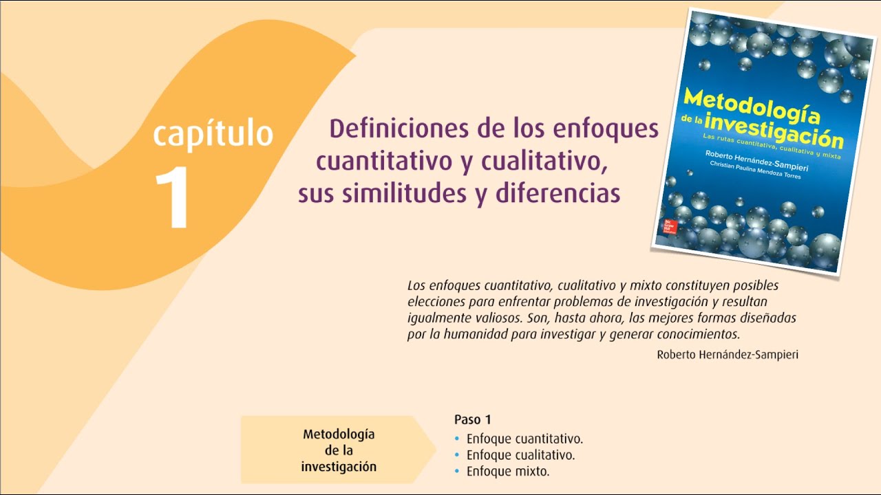 Metodología de la investigación (Capítulo 1)