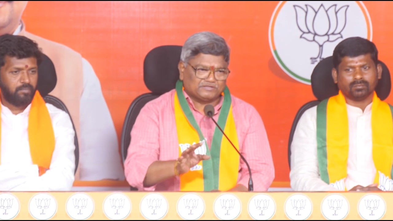 🔴Live : Joint Press Conference from State Office, Nampally || Aadab Hyderabad