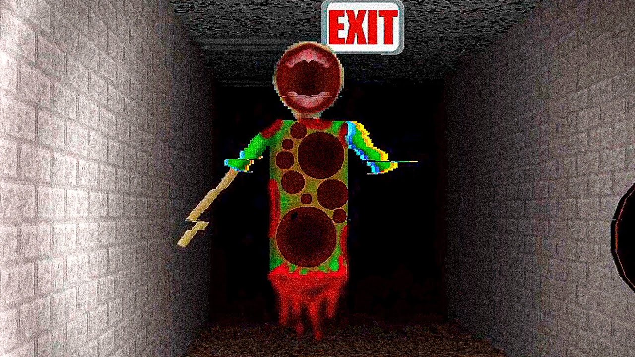 Baldi's Basics, но произошла странная ошибка - 1999.EXE