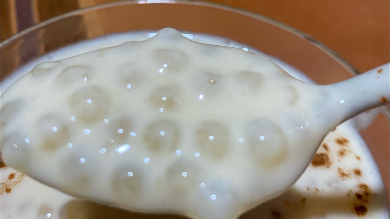 ¿COMO HACER TAPIOCA CON LECHE? RICO POSTRE ECONÓMICO