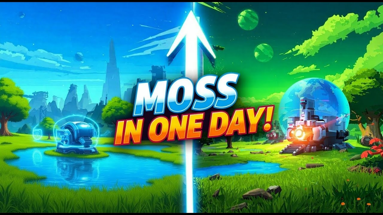 From LAKES & ALMOST MOSS in ONE DAY!  (Planet Crafter #3)