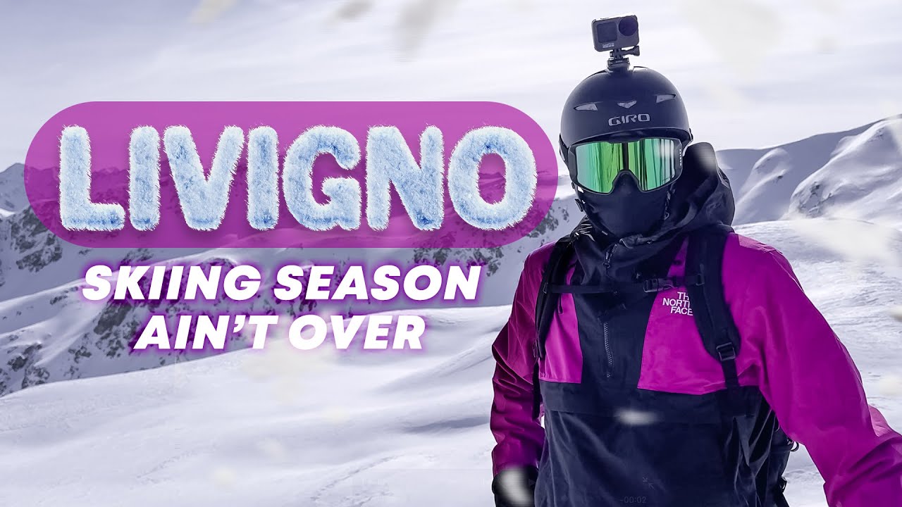 LIVIGNO | Skiing in the Sunny Italian Alps [ENG SUB]
