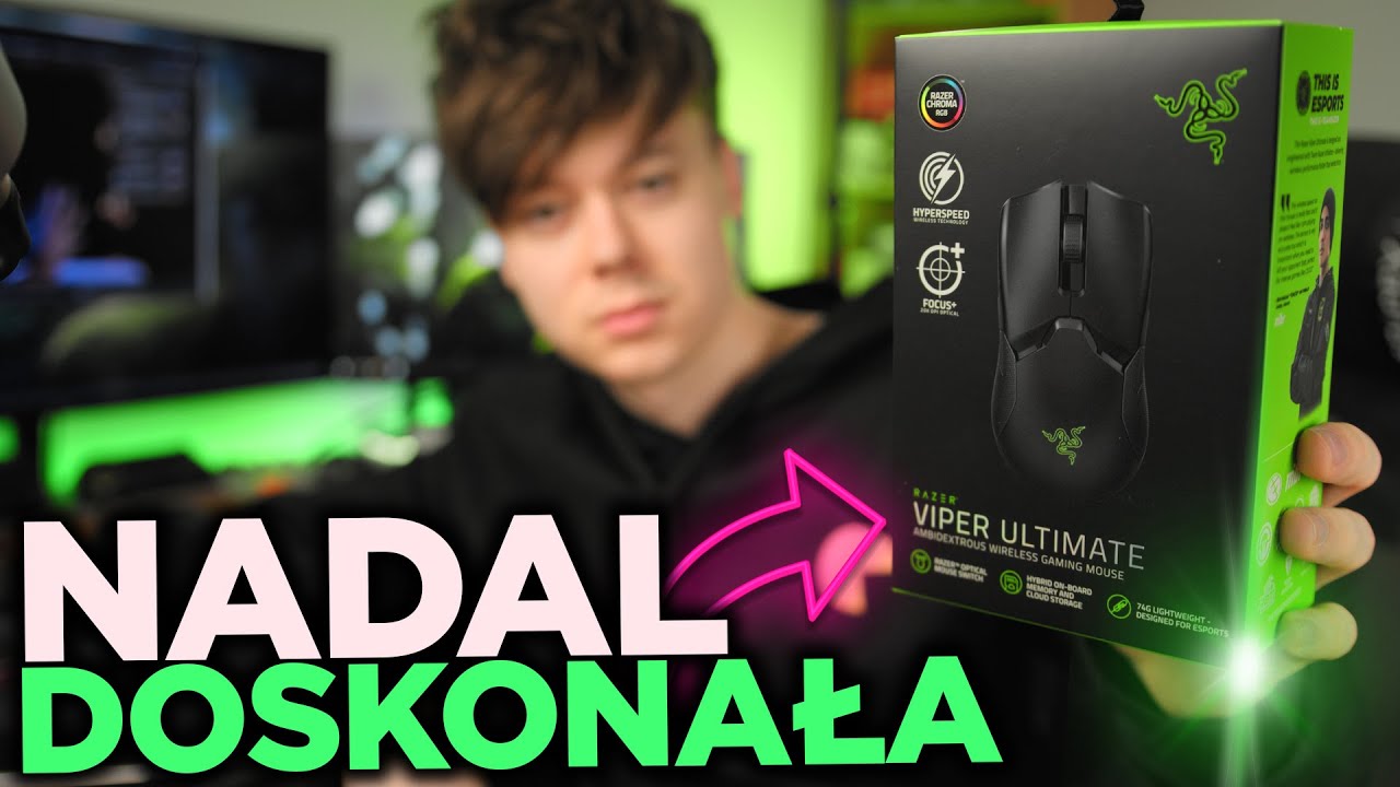 To wciąż TOPOWA myszka bezprzewodowa?! 😍 - RAZER VIPER ULTIMATE w 2021 | Test i Recenzja