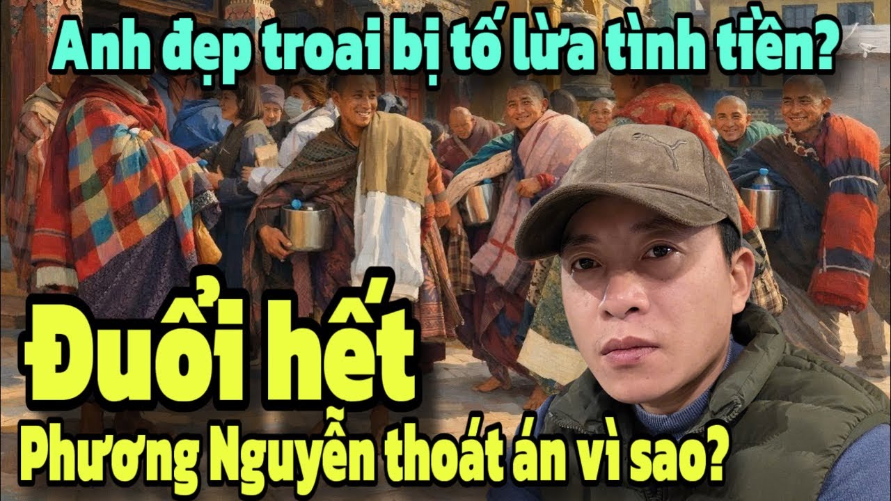 Ông Tuệ nổi sâm đuổi hết? Phương Nguyễn thoát tù vì sao? Anh đẹp troai bị tố lừa tình tiền?