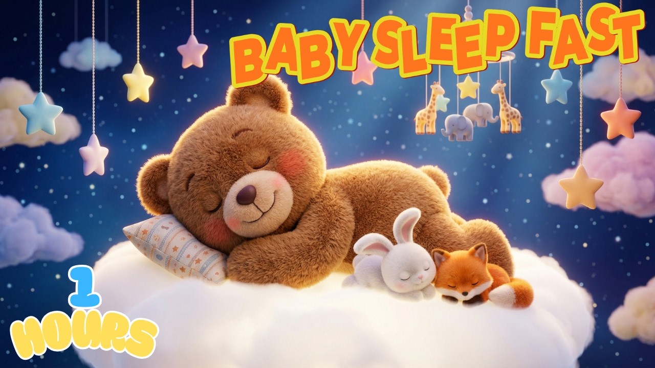 Baby Sleep Music 90 Minutes 💤 Fall Asleep Fast | Deep Sleep Lullaby  Babies | Soothing Bedtime Music