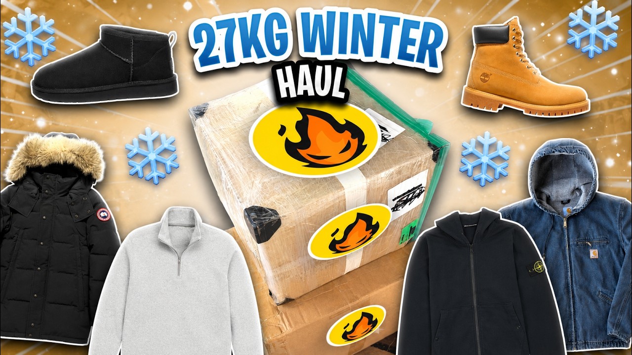 23KG BUDGET & WINTER HAUL 💸❄️ (my BIGGEST haul ever?!)