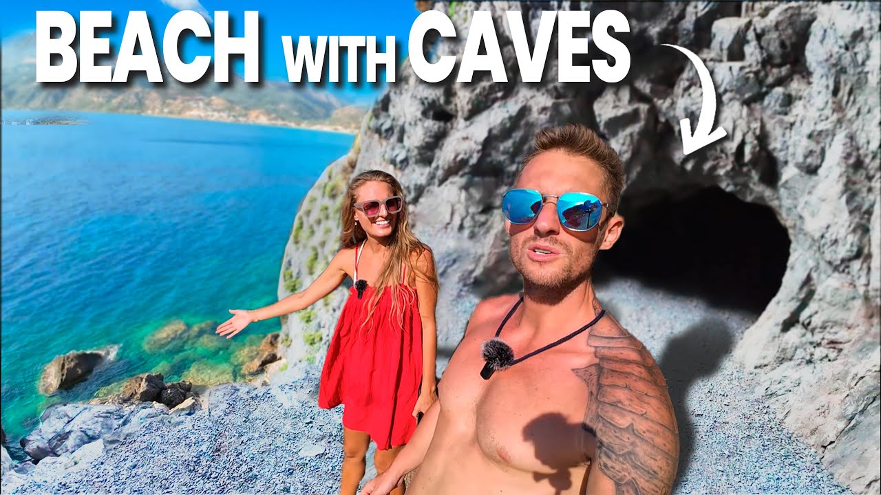 Nudist Beach Caves Hike & the Best Views | Plakias Beach Crete