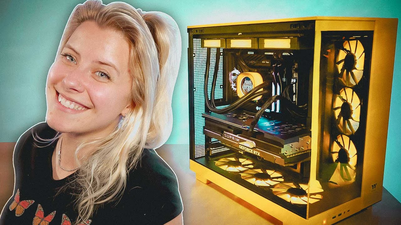 BUILDING MY NEW STREAMING PC! 🧈💛 INTEL CORE ULTRA 7 265K BUILD + BENCHMARKS | NoisyButters