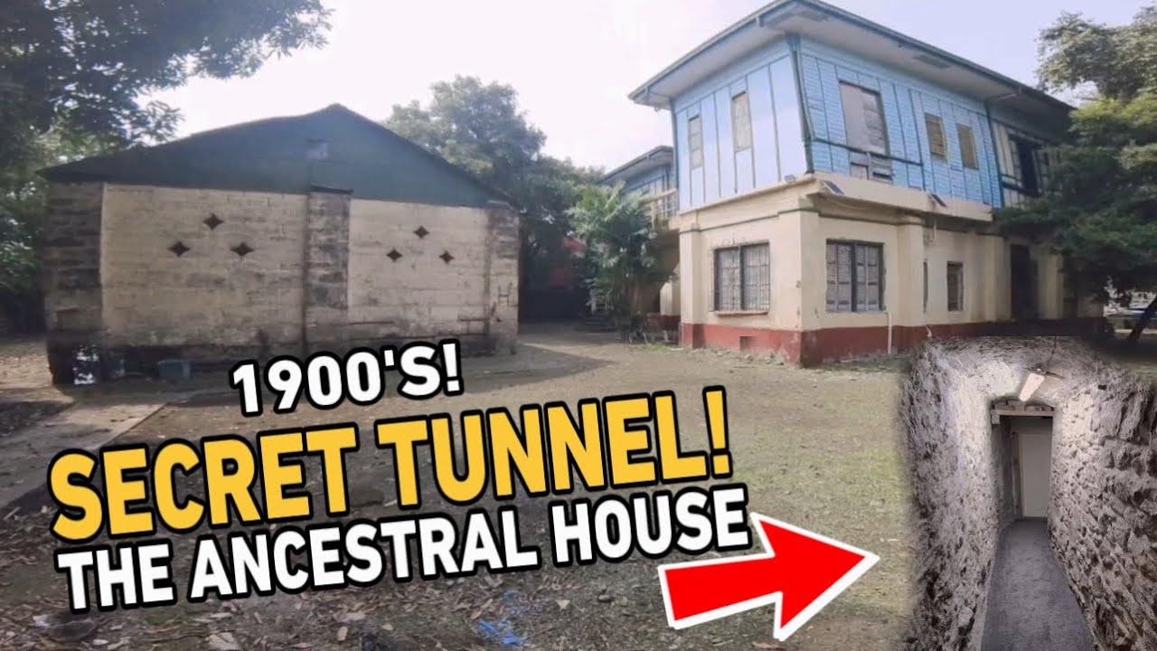 100 YEAR OLD HOUSE IN BULACAN WITH MANY SECRET TUNNEL!! #ancestralhouse #philippines