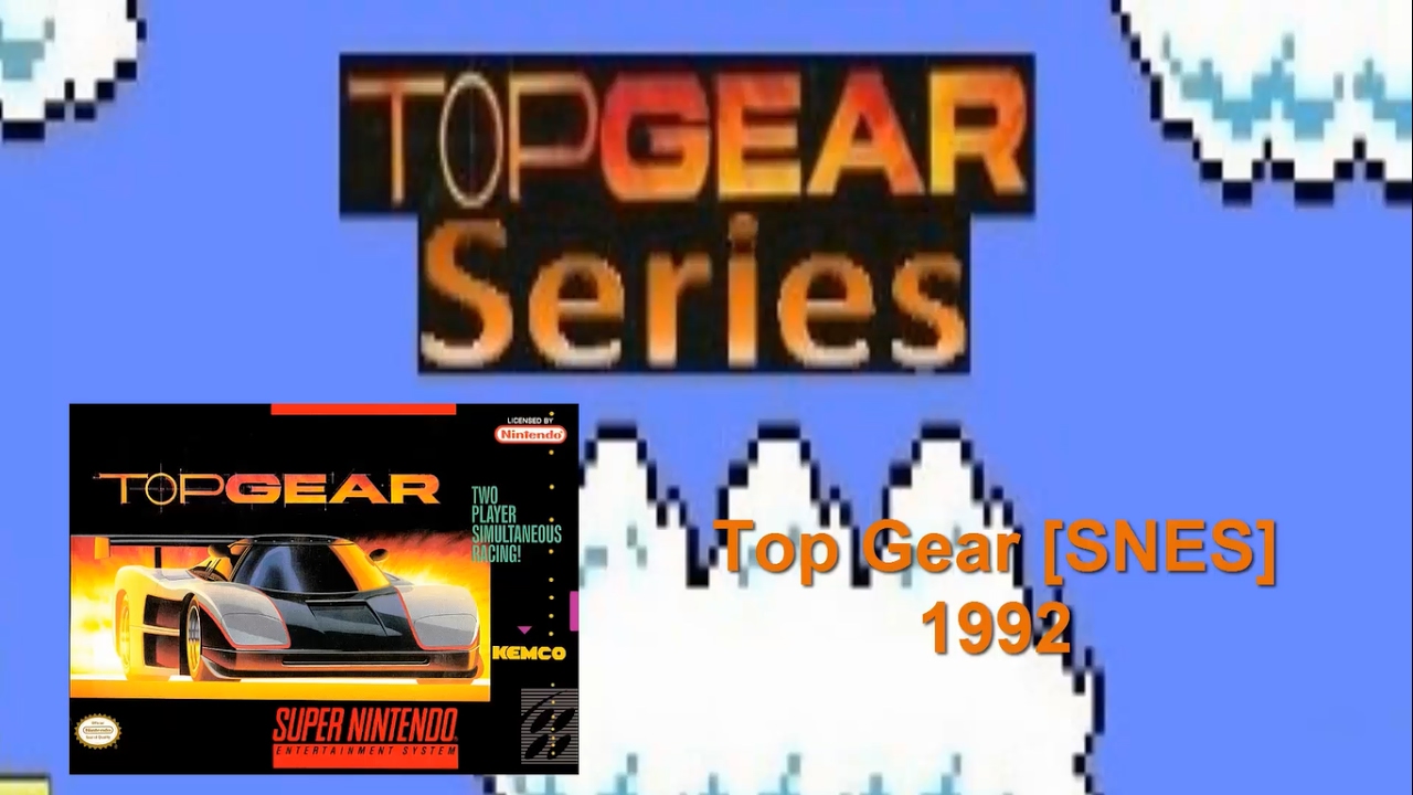 Top Gear [SNES]. Longplay on Professional with Weasel: Sky Blue Car {Low FR}