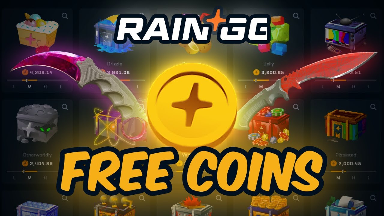How to GET 100 FREE Coins on RAIN.GG
