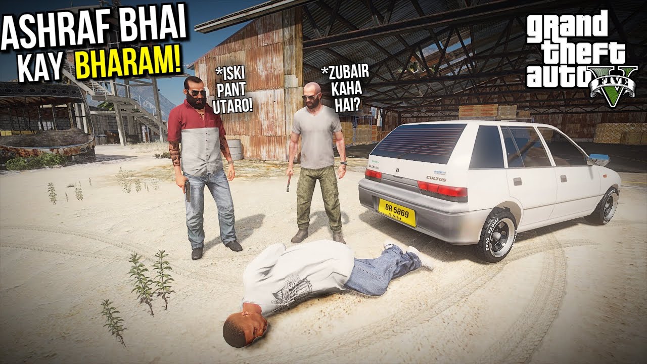 ASHRAF BHAI KIDNAPS BABAR! | SUZUKI CULTUS | GTA 5 MODS PAKISTAN