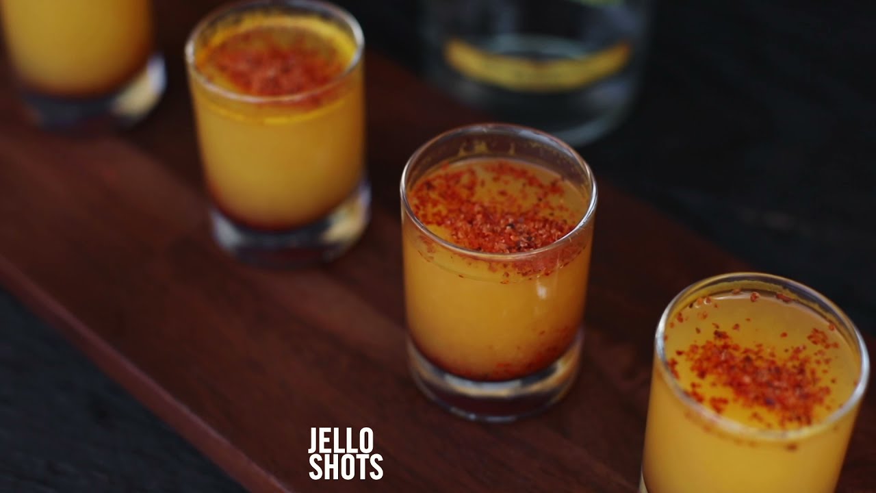 Ilegal Mezcal Drinks: Jello Shots