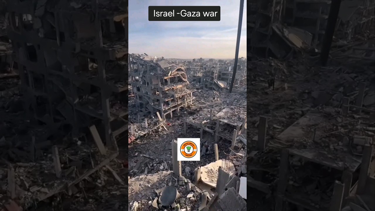 Israel Gaza war destruction #israelgazawar #israelpalestineconflict #gazagenocide#freepalestine