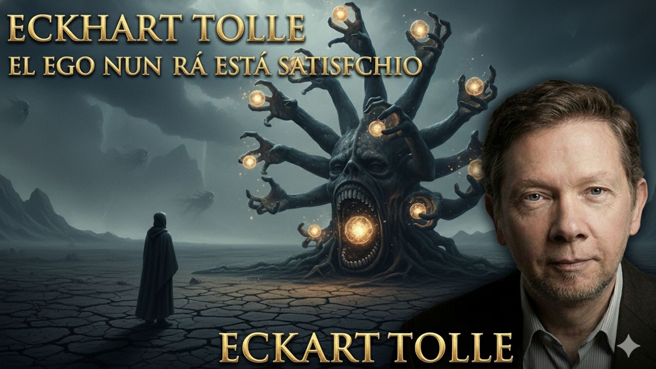 ECKHART TOLLE  EL EGO NUNCA ESTÁ  SATISFECHO