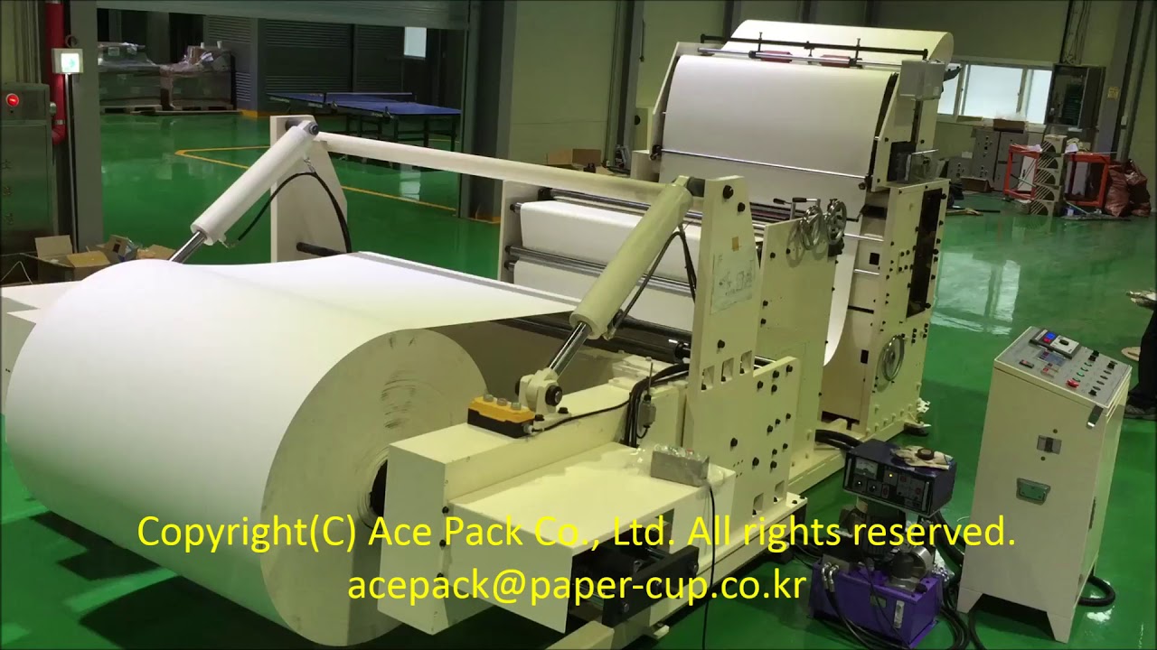 Punching machine with Shaftless Unwinder
