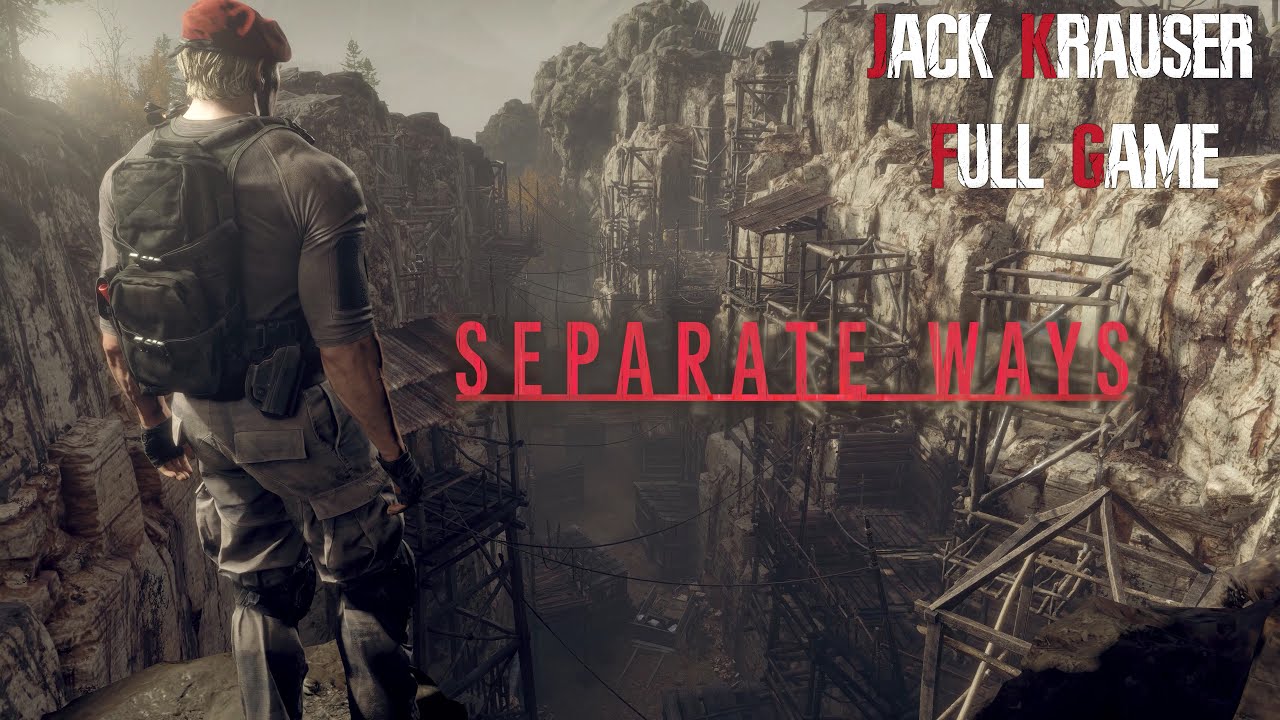 Jack Krauser Full Game - Resident Evil 4 Remake Separate Ways (Professional) - 4K 60FPS