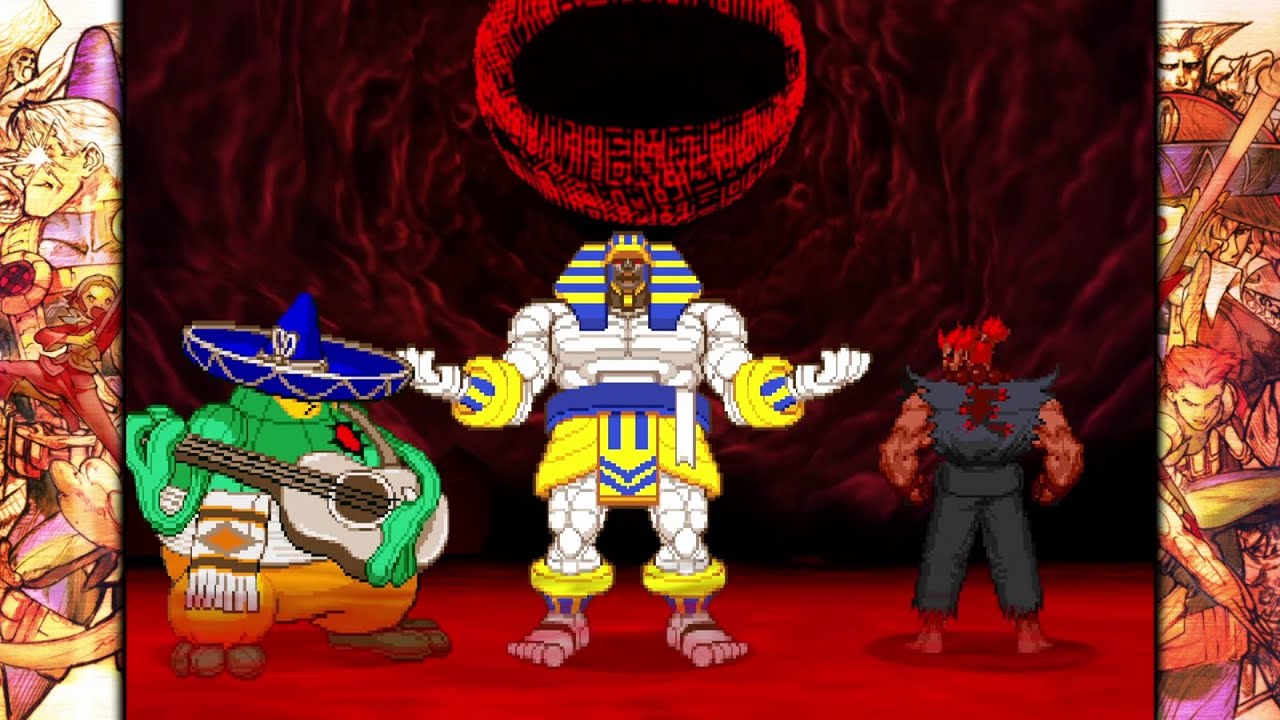 Marvel VS Capcom 2 - Amingo/Anakaris/Akuma - 8 Star Difficulty Playthrough