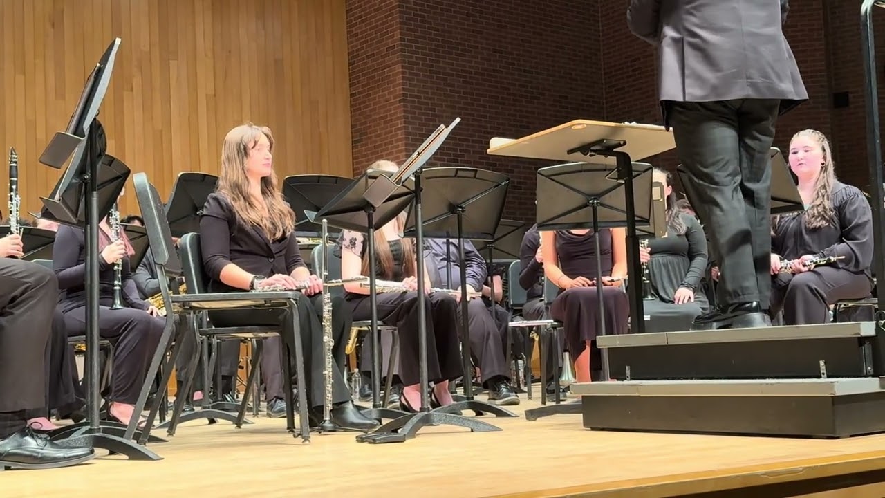 2-26-26 UConn Symphonic Band (I.S.S. Flyover) By: Pete Meehan
