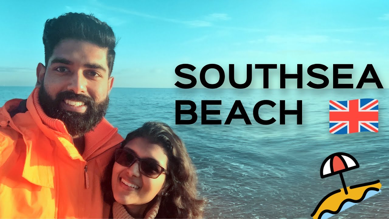 We explored Southsea beach | A must visit beach in Southsea area | UK beaches | Vlogs - 03