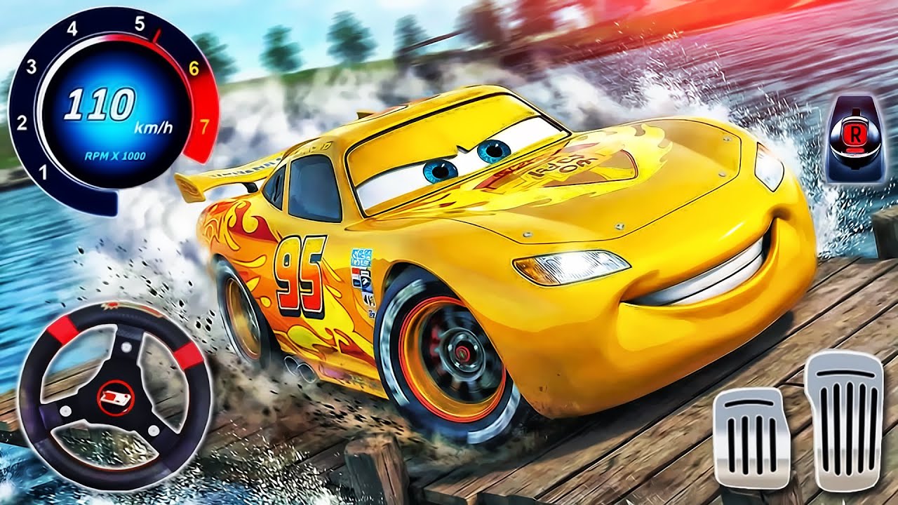 New Golden McQueen 2026 - Extreme Car Driving Simulator - Android GamePlay #3