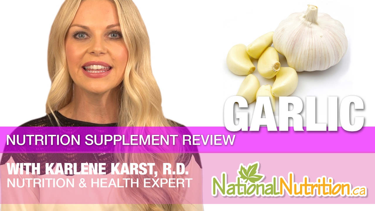HealthBenefits Of Garlic - Professional Supplement Review | National Nutrition Canada