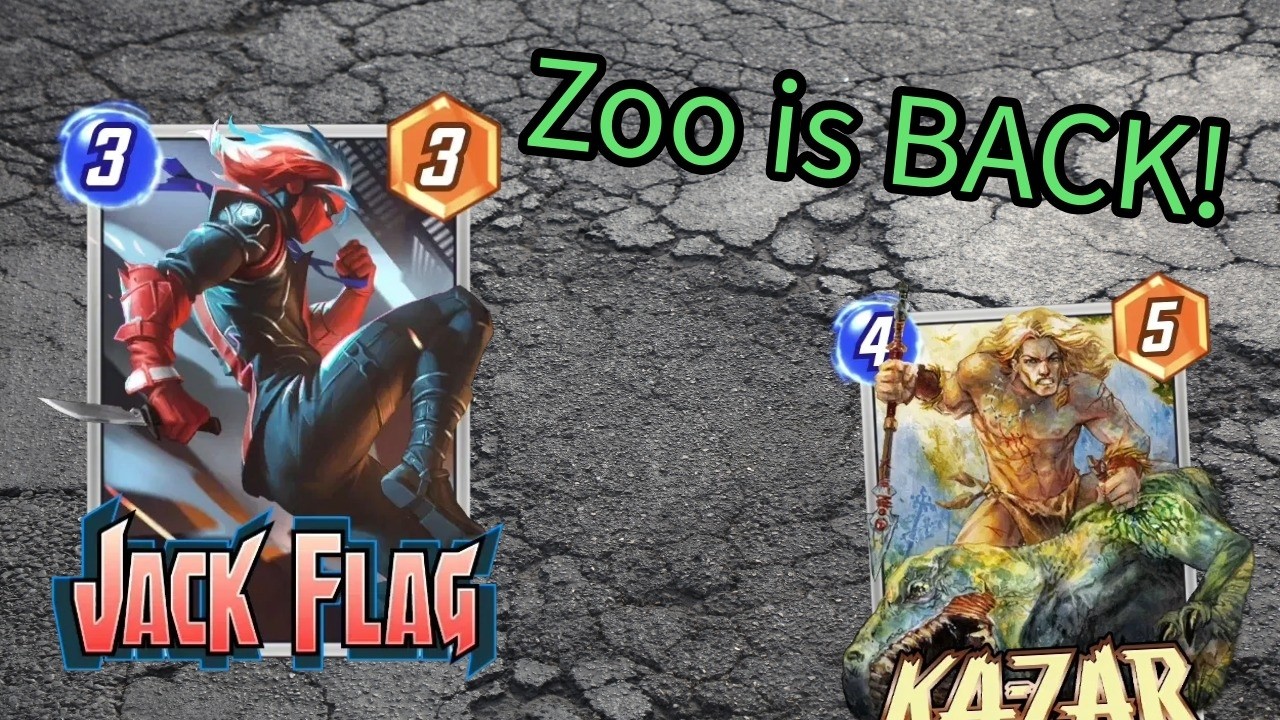Finally! A new card for Zoo in Jack Flag! - Marvel Snap Infinite Deck Highlight