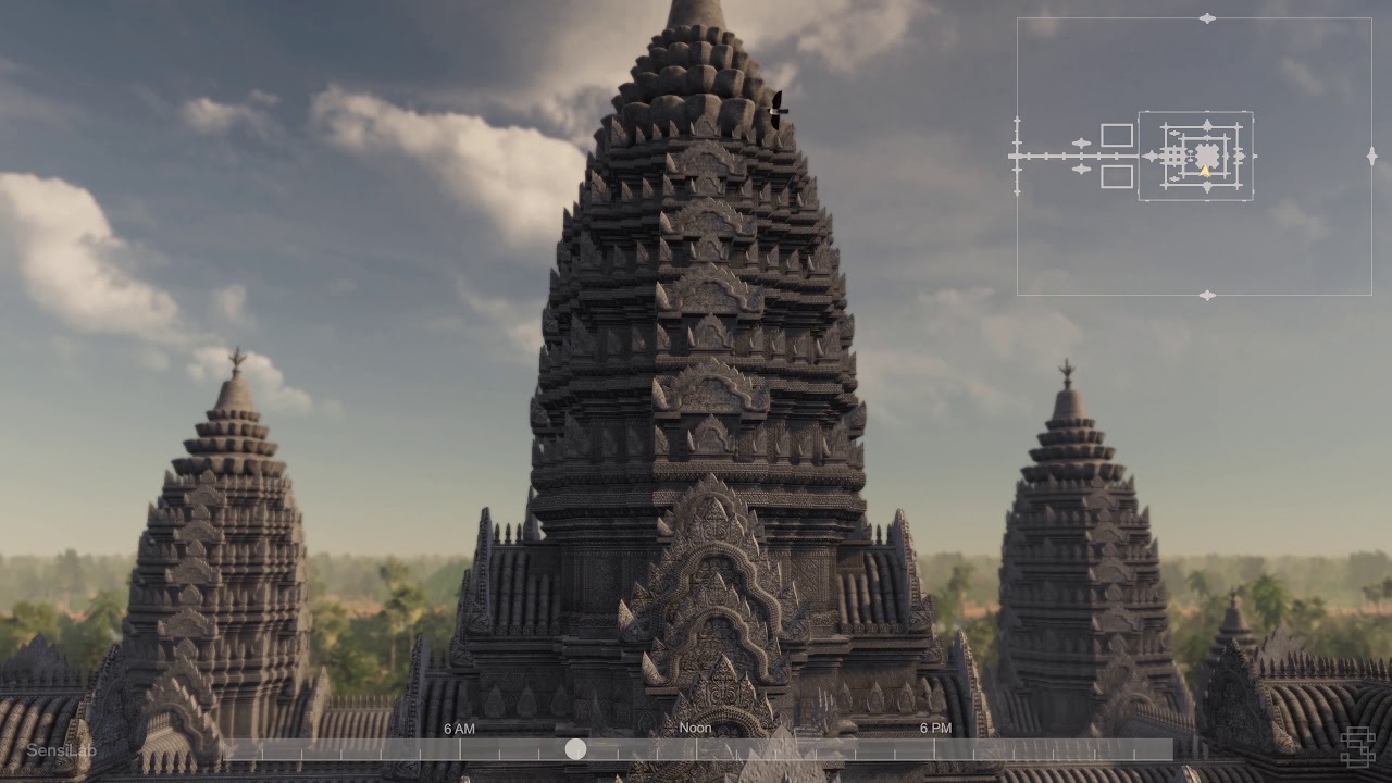 Simulating 24 Hours at Medieval Angkor Wat