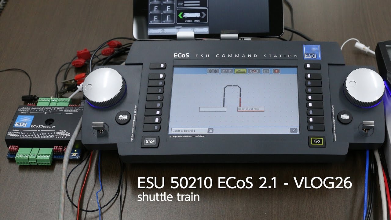 ESU 50210 ECoS 2.1 / Shuttle train - VLOG26