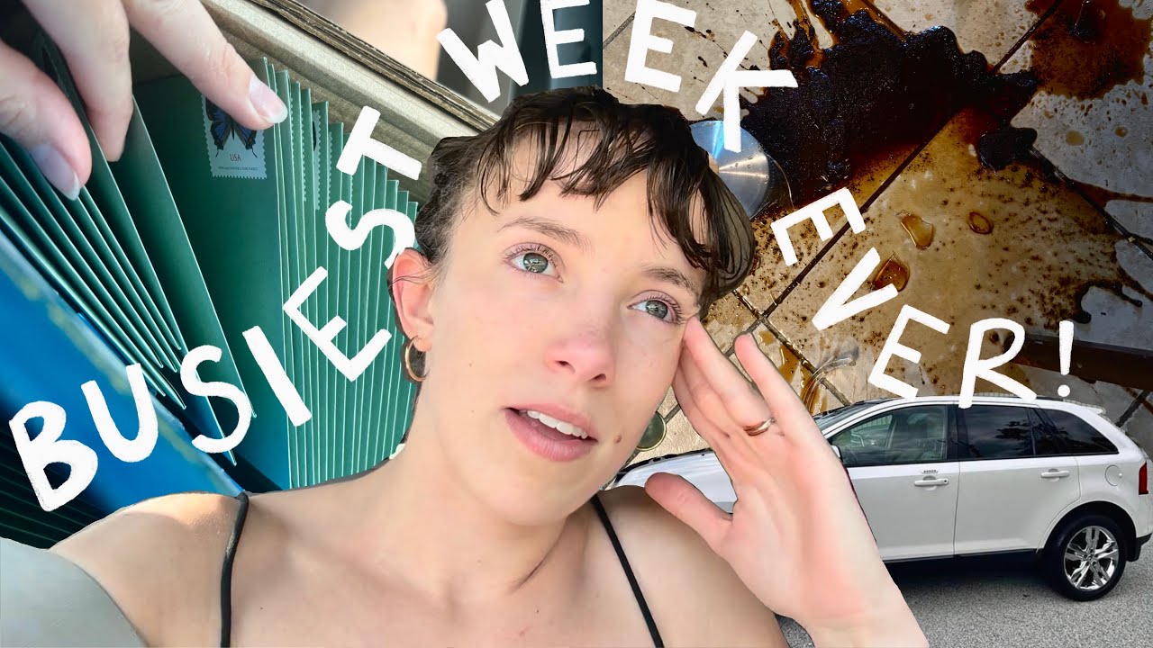 LIFE IS A MIXED BAG | Bday week, car trouble, and wedding invitation MISHAPS 💌 | visual diary 019