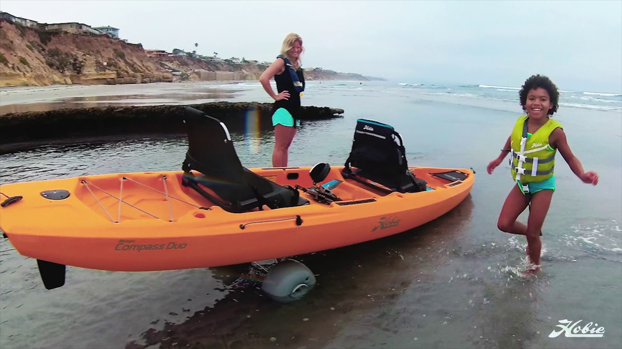 The Hobie Mirage Compass Duo Tandem Kayak